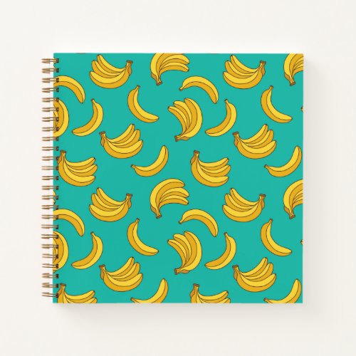 Banana Fruit Fun Pattern Notebook