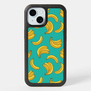 Banana Fruit Fun Pattern iPhone 15 Case