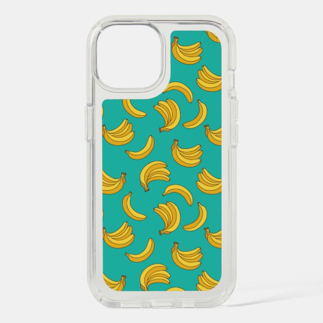 Banana Fruit Fun Pattern Speck iPhone Case (Front)