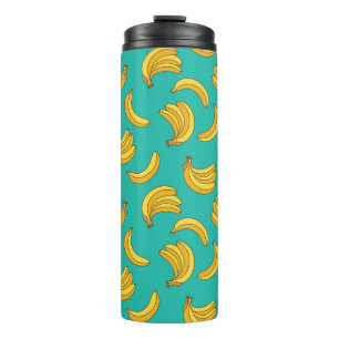 Banana Fruit Fun Pattern Thermal Tumbler