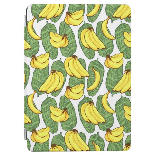 Banana Fruit Leaves Tropical Pattern iPad Air Cover