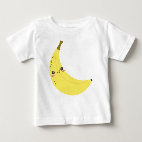 banana fruit yellow baby T_Shirt