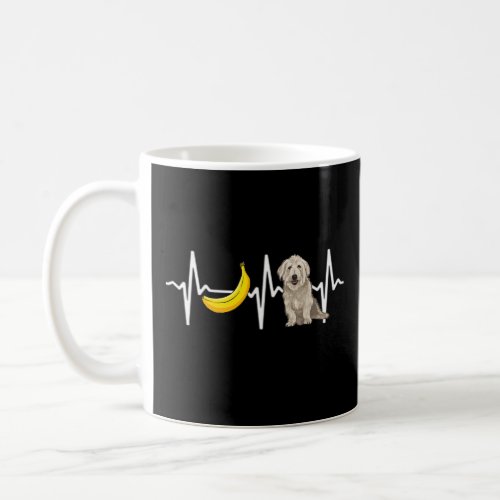 Banana Glen Of Imaal Terrier Heartbeat Dog  Coffee Mug