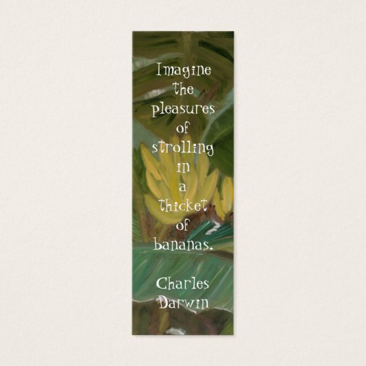 Banana Grove Bookmark (Front)
