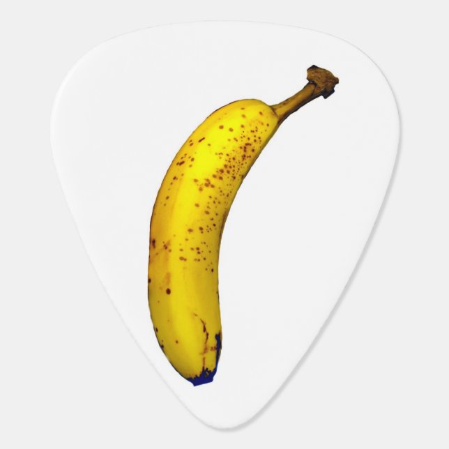 Banana Guitar Pick (Back)