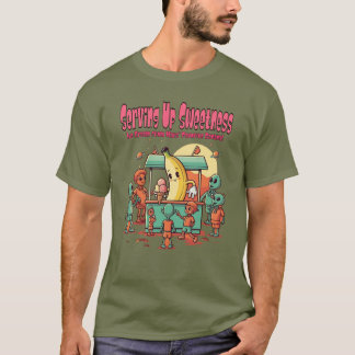 Banana Ice Cream Stand T-Shirt