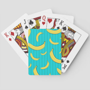 Banana Illustration Poker Cards