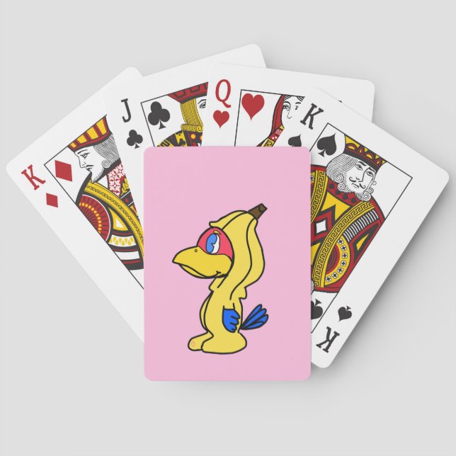banana jayhawk poker cards (Back)