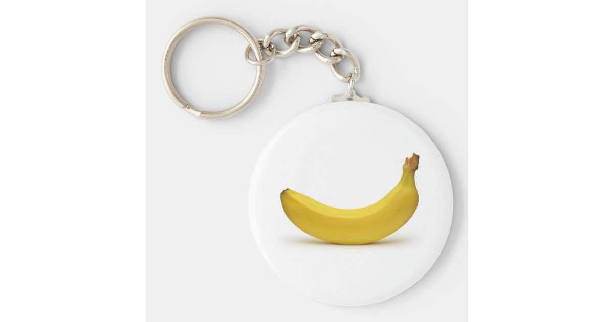 banana keychain plush