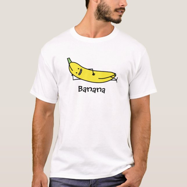 Banana laying down and relaxing T-Shirt (Front)