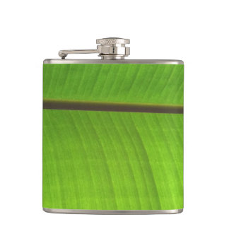 Banana Leaf Close-Up Flask