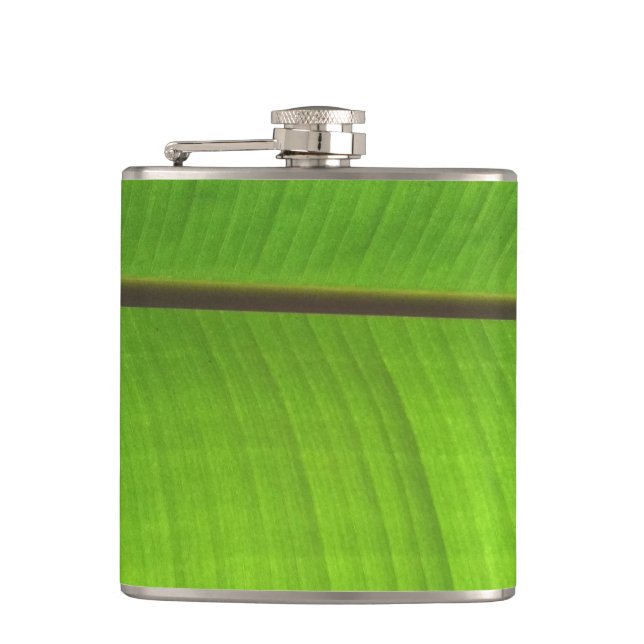 Banana Leaf Close-Up Flask (Front)