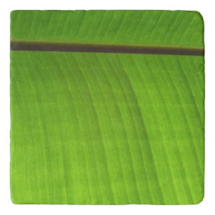 Banana Leaf Close-Up Trivet
