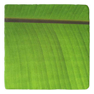 Banana Leaf Close-Up Trivet