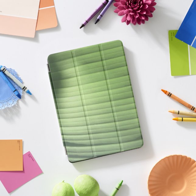 Banana Leaf Closeup iPad Pro Cover (Desk)