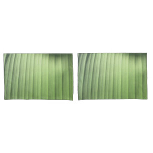 Banana Leaf Closeup Pillow Case