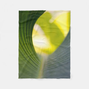 Banana Leaf Fleece Blanket