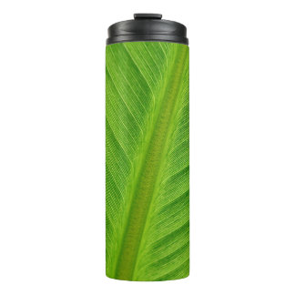 Banana leaf leaf banana fibers thermal tumbler