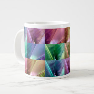 Banana Leaf Quilt Giant Coffee Mug