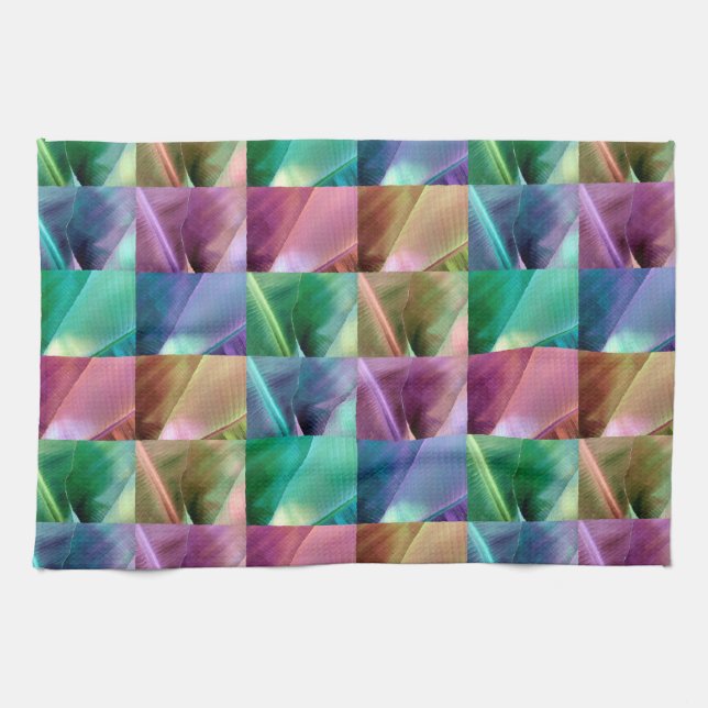Banana Leaf Quilt Towel (Horizontal)