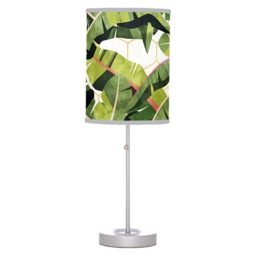 Banana Leaf Salad With Garlic Butter Dressing Table Lamp