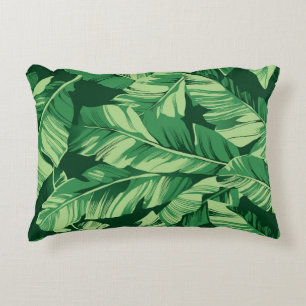 Banana Leaves 2 Accent Pillow