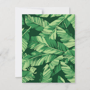 Banana Leaves 2 Note Card