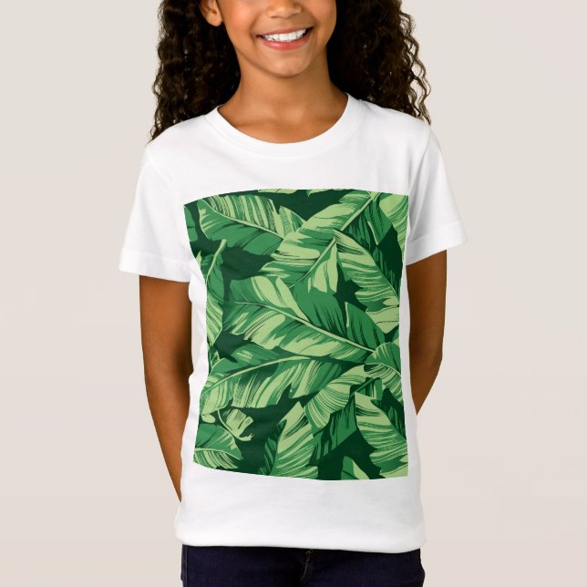 Banana Leaves 2 T-Shirt (Front)