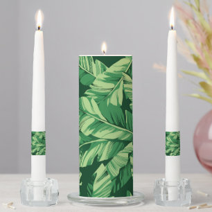 Banana Leaves 2 Unity Candle Set