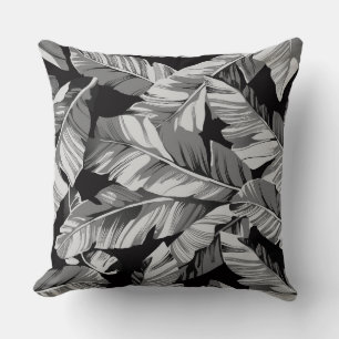 Banana Leaves 3 Throw Pillow