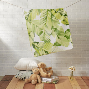 Banana Leaves 4 Baby Blanket