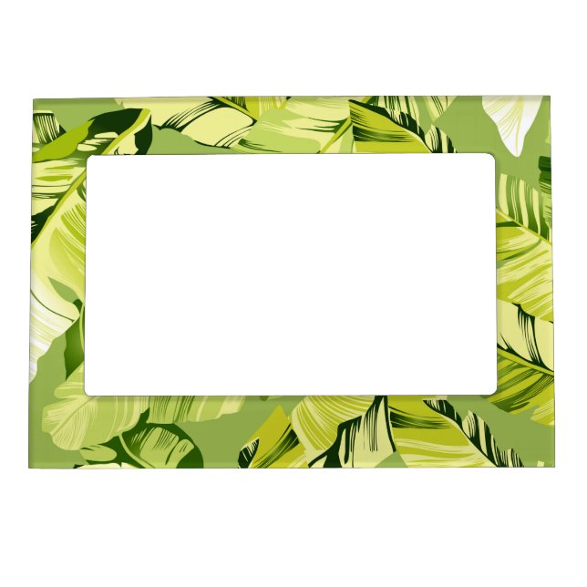 Banana Leaves 5 Magnetic Frame (Front)