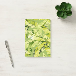 Banana Leaves 5 Post-it Notes