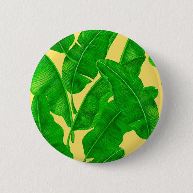 Banana leaves button (Front)