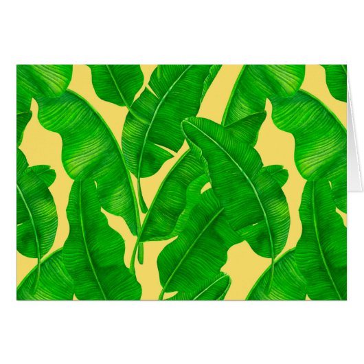 Banana leaves cards (Front Horizontal)