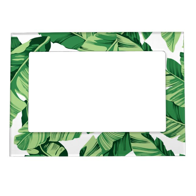 Banana leaves magnetic frame (Front)