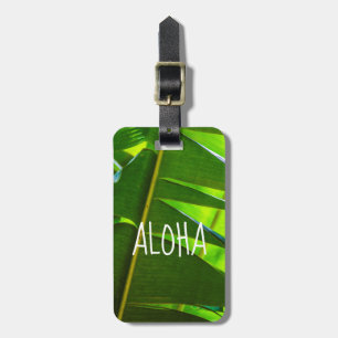 Banana Leaves, McBryde Garden, Kauai, Hawaii-Aloha Luggage Tag