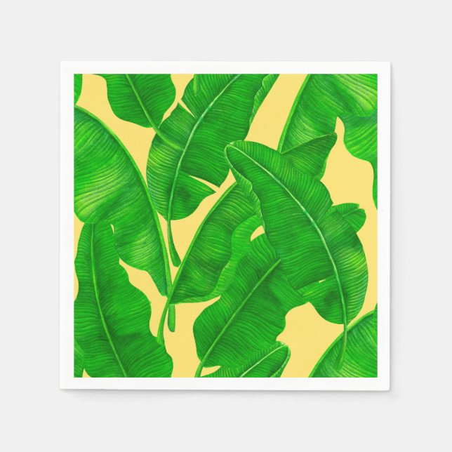 Banana leaves napkins (Front)