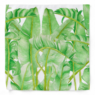 Banana Leaves on a Bandana