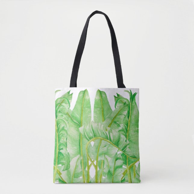 Banana Leaves on a Tote (Front)