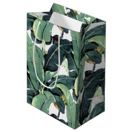Banana Leaves Palm Tree Tropical Medium Gift Bag