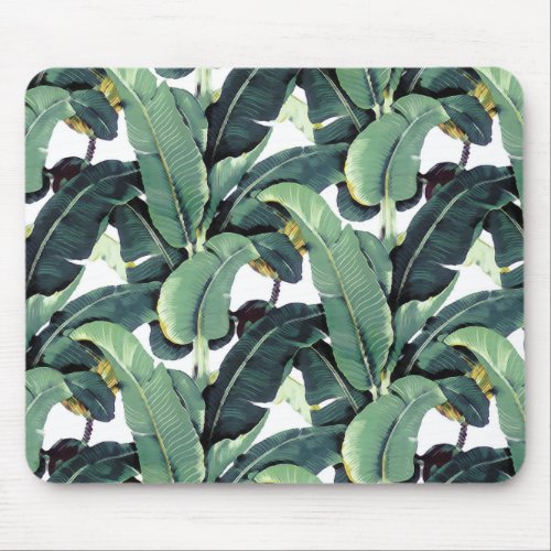 Banana Leaves Palm Tropical Mousepad