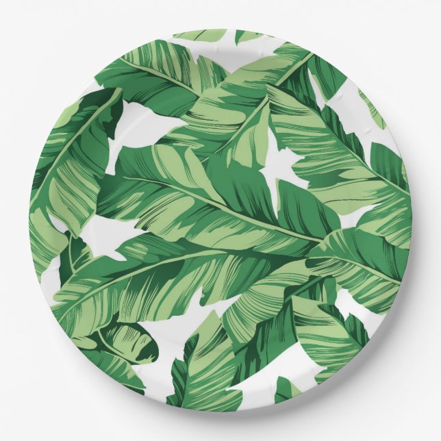 Banana leaves paper plates (Front)