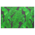 Banana leaves pattern fabric