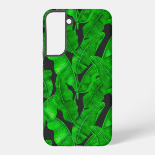 Banana leaves pattern samsung galaxy s22+ case