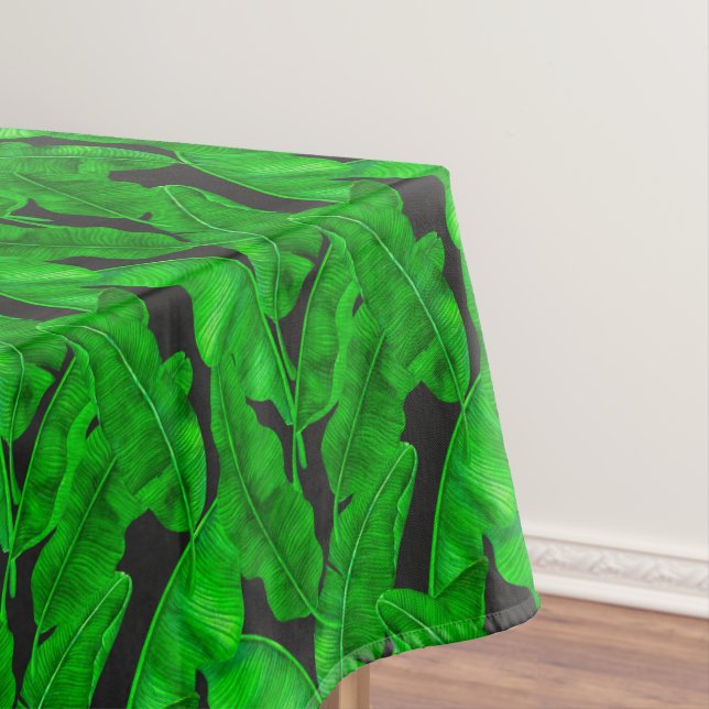 Banana leaves pattern tablecloth (In Situ)
