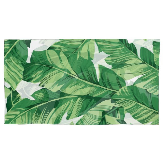 Banana leaves pillow case (Front)