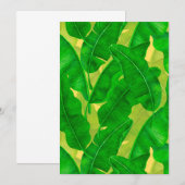 Banana leaves watercolor pattern (Front/Back)
