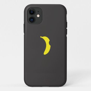 Banana Logo Iphone 5 Case by pigswingproductions at Zazzle