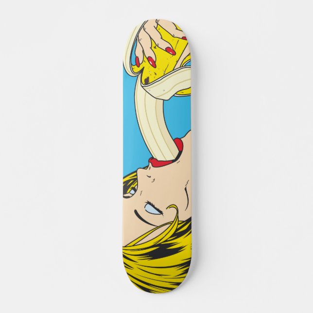 Banana Love Skateboard Deck (Front)